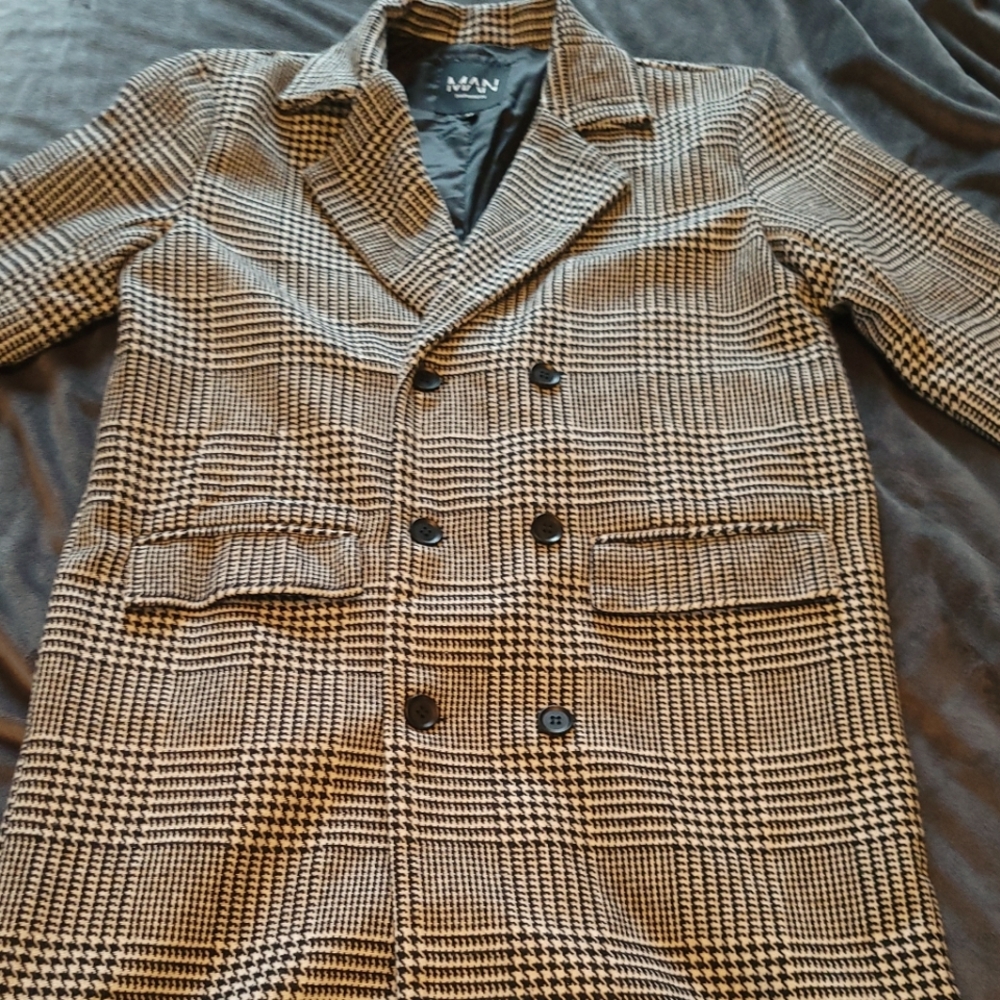BoohooMan long jacket.